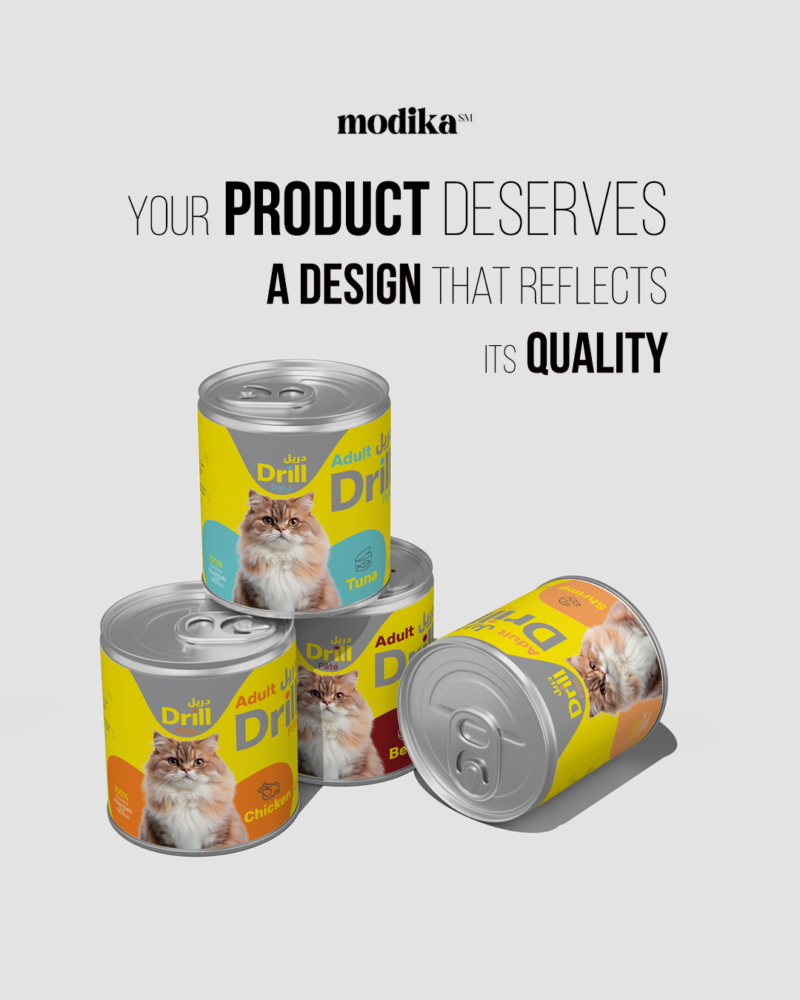 Packing Designs for Pets food